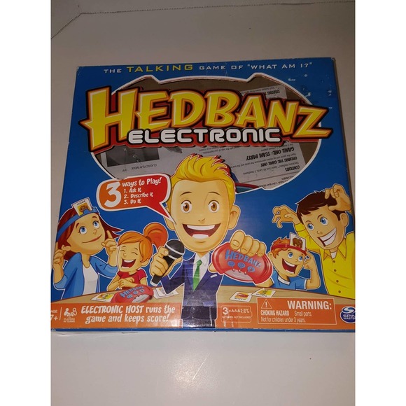 Electronic Talking Hedbanz Board Game Spin Master Complete - Picture 6 of 8